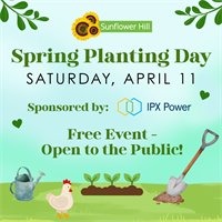 Sunflower Hill Spring Planting Day