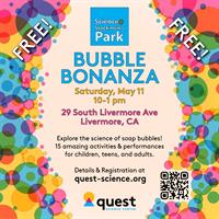 Science@Stockman's Park - Bubble Bonanza