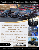 True Elegance Tours & Transportation | Shuttles & Charter Bus - Pleasanton, California
