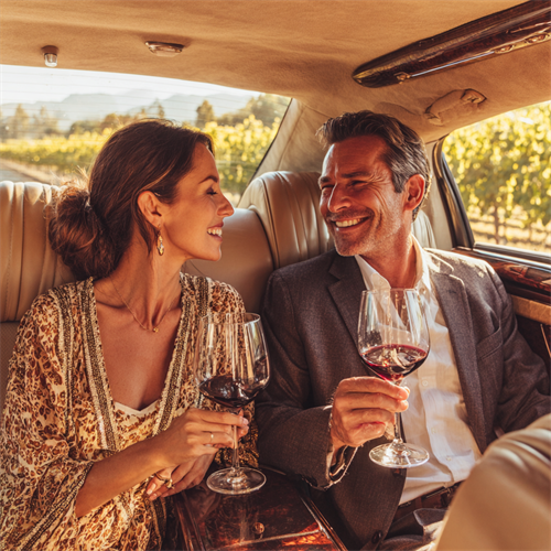 True Elegance Limo waiting in Livermore