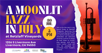Moonlit Jazz in July - Featuring the CoolTones Big Band! Hosted by Retzlaff Vineyards