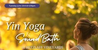 Yin Yoga and Sound Bath at Retzlaff