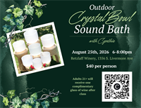 Sound Bath Yoga Meditation at Retzlaff