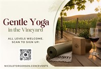 Gentle Yoga In The Vineyard