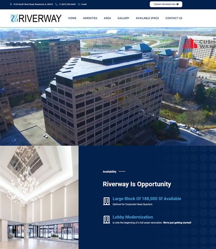 Riverway In Rosemont