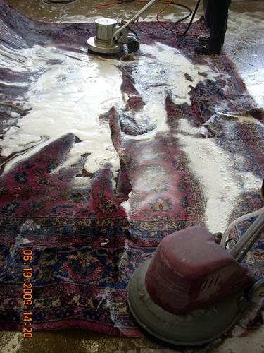 Loose rug cleaning