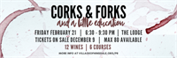 Corks & Forks: and a little education