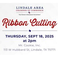 Ribbon Cutting: Mr. Cookie, Inc.