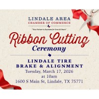 Ribbon Cutting: Lindale Tire Brake & Alignment