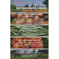 2022 BEGINNING FARMER TRAINING PROGRAM