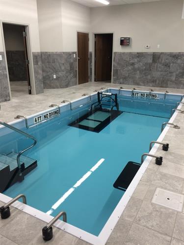 Aquatic Therapy pool at Fremont Therapy.
