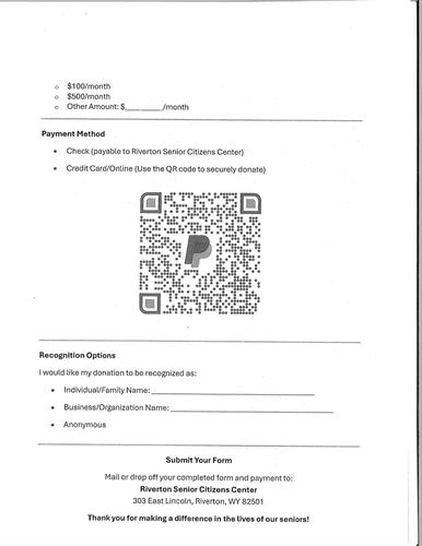 Meal Sponsorship Form (2)