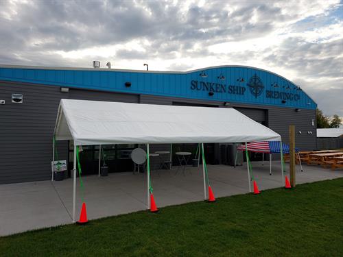 18X27 TENT FOR SUNKIN SHIP BREWERY