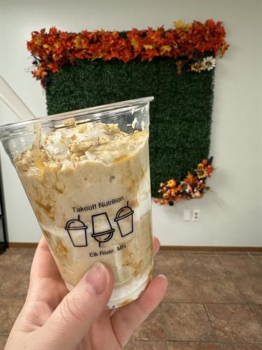 Any shake flavor can be made into an oatmel cup!