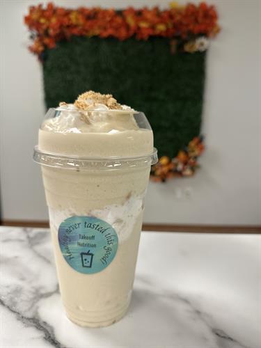 Banana Cream Pie Protein Shake
