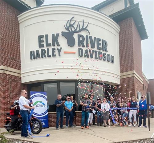 Official Ribbon Cutting with Elk River Chamber of Commerce