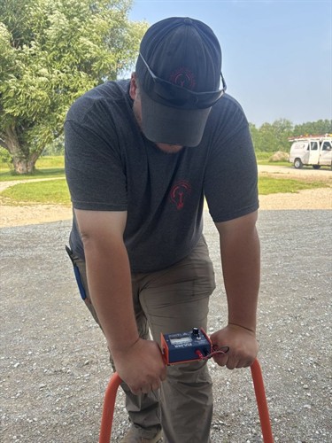 Service wire break location service 