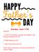 Father's Day Meal Specials