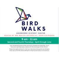 Bird Walks at Sherburne History Center