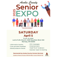 Anoka County Senior Expo April 5