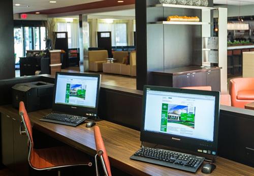 Use free Internet throughout the hotel and print boarding passes from our lobby.