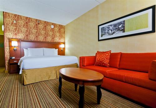 Stretch out and relax in our king guest rooms.