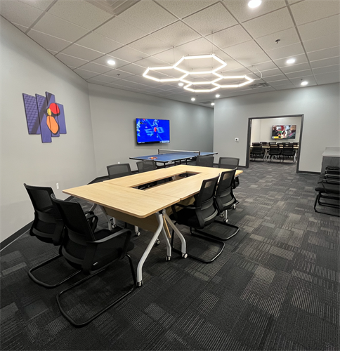 One of 2 private rooms available to rent at Ascent Pickleball