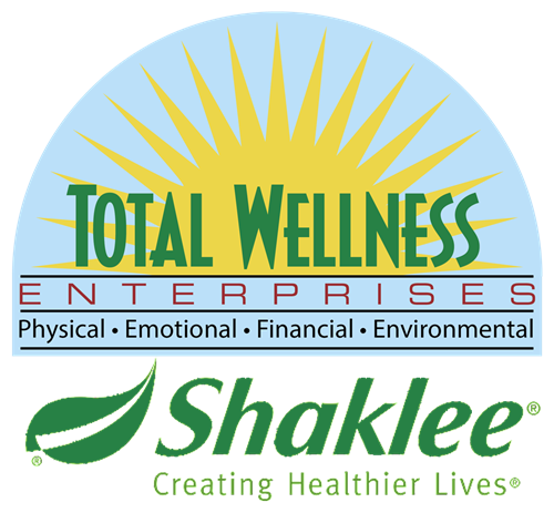 Total Wellness Enterprises and Shaklee Logo stacked