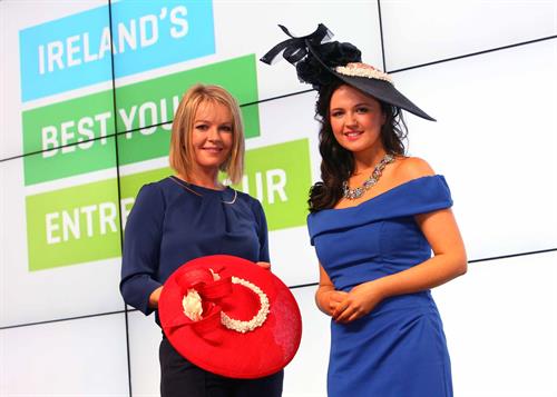 Claire Byrne hosts Ireland's Best Young Entrepreneur on behalf of Local Enterprise Offices, Enterprise Ireland, Dept. of Business, Enterprise and Innovation and Google 