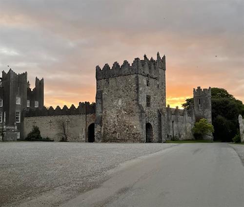 Howth Castle at Sunset