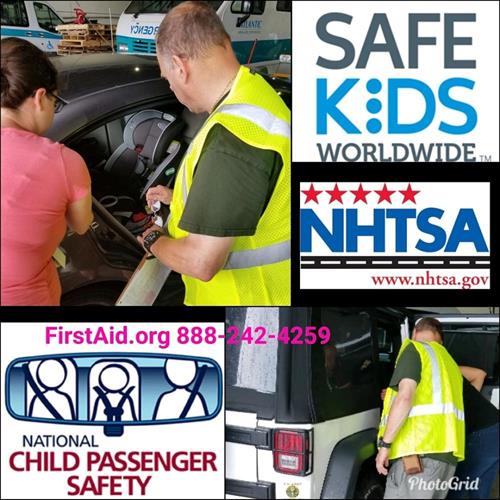 We are certified Car Seat Technicians
