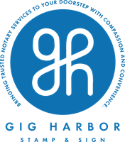 Gig Harbor Stamp & Sign
