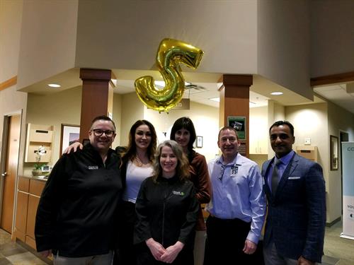 Business After Hours, celebrating 5 years at Uptown!