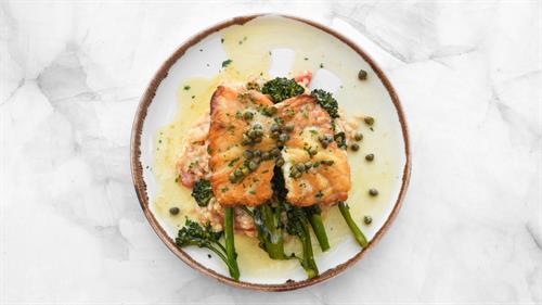 Dijon Crusted Salmon