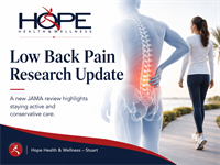 New JAMA Review Highlights Active, Conservative Care for Low Back Pain