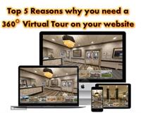 News Release: Here are five compelling reasons why potential clients would benefit from having a 360° Virtual Tour for their website:
