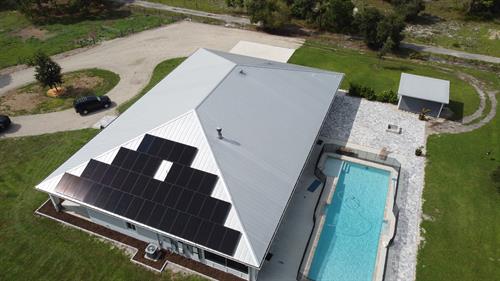 Fully Off Grid Capable Solar Home with Battery Backup in Loxahatchee FL