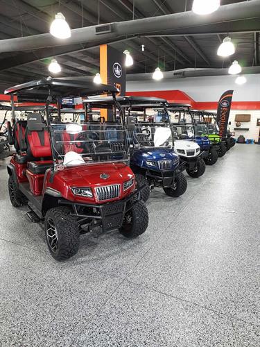 Many other models in stock. 12,000.sq ft Golf Cart Mega Super Center located on the Treasure coast.