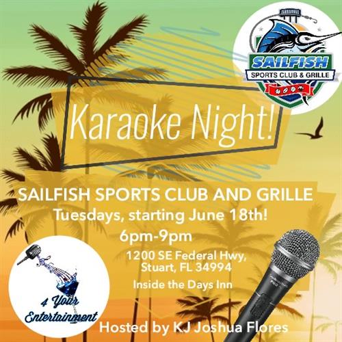 TACO TUESDAY SPECIALS AND KARAOKE NIGHT