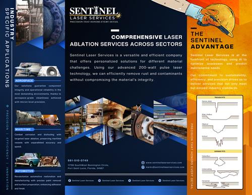 Sentinel Laser Services Trifold 