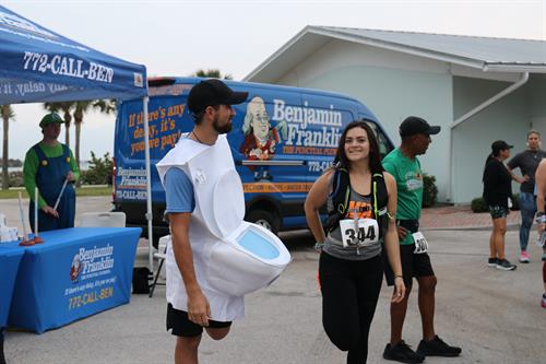 Annual 5k Bridge Buster-Running Toilet