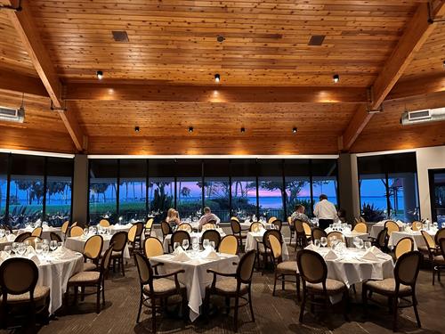 Dining Room at Sunset