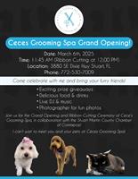 Cece's Grooming Spa Grand Opening!!