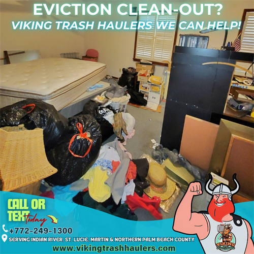 Eviction, Hoarder and apartment clean-outs