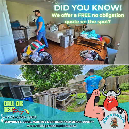 FREE junk removal quote