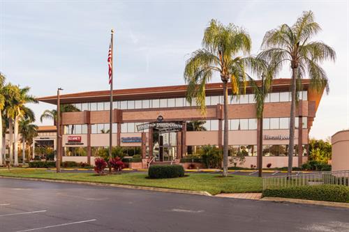 The front of our building. 