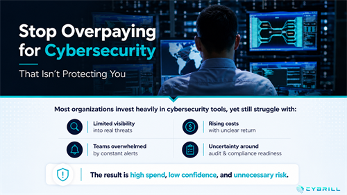 Stop overpaying for cybersecurity that isn't protecting you