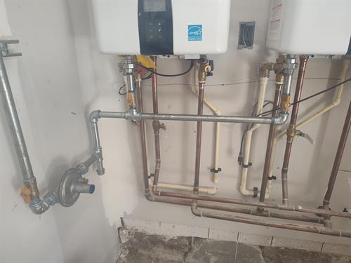 Gas Tankless Water Heater Installation