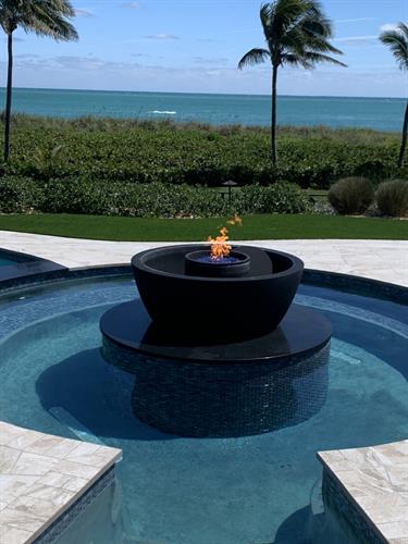 Gas Fire bowl Feature