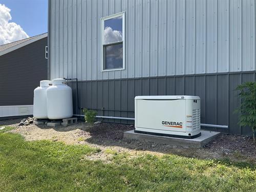 Gas Generator Installation
